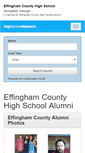 Mobile Screenshot of effinghamcountyhighschool.org
